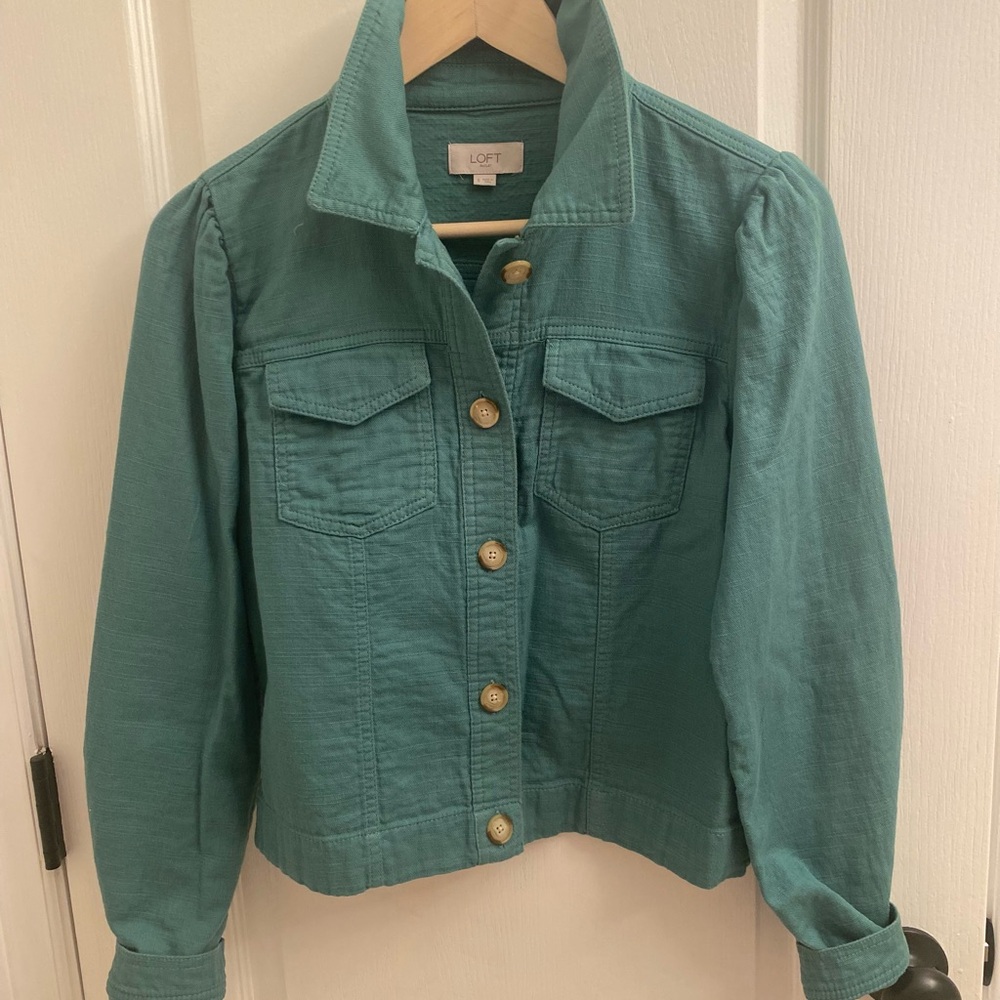 LOFT Women's Green Jacket